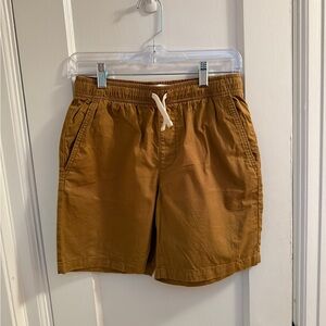 Boys XL shorts above knee pull on relaxed - brown